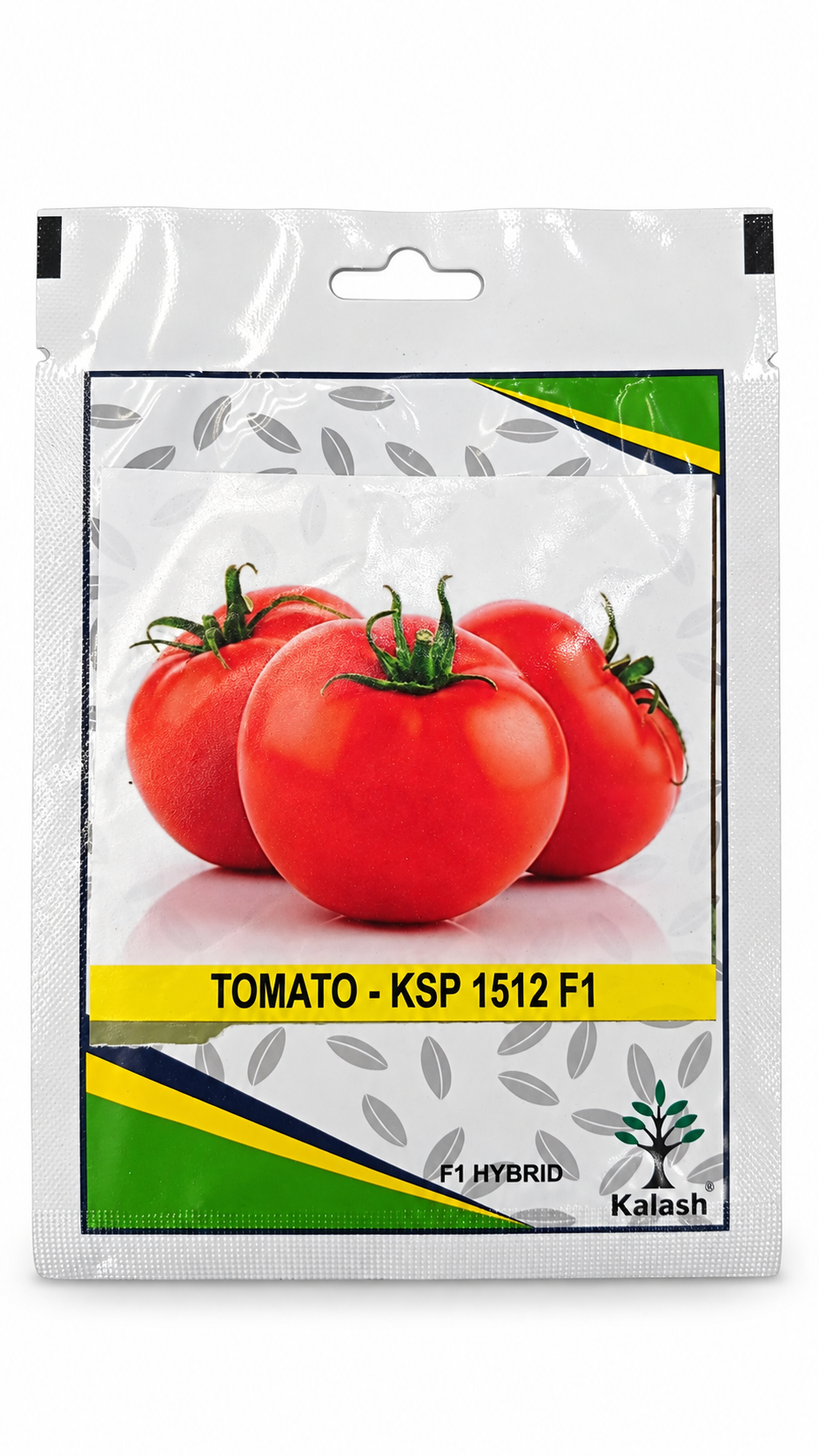 بذور طماطم كالاش KSP 1512 F1 | Kalash Tomato KSP 1512 F1 Seeds on a white background